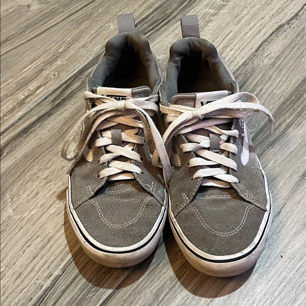 Vans Sk8 low side strip grey suede